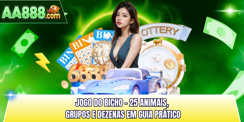 Jogo Do Bicho - 25 Animais, Grupos E Dezenas Em Guia Prático