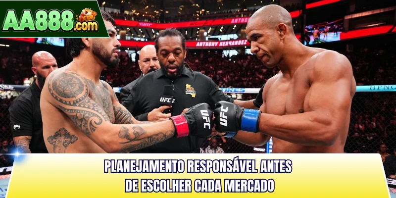 Planejamento responsável antes de escolher cada mercado